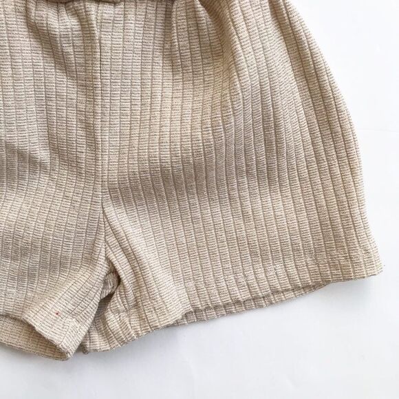 Zara gold sparkly texture shorts  EUC 9-12 months - Picture 3 of 5